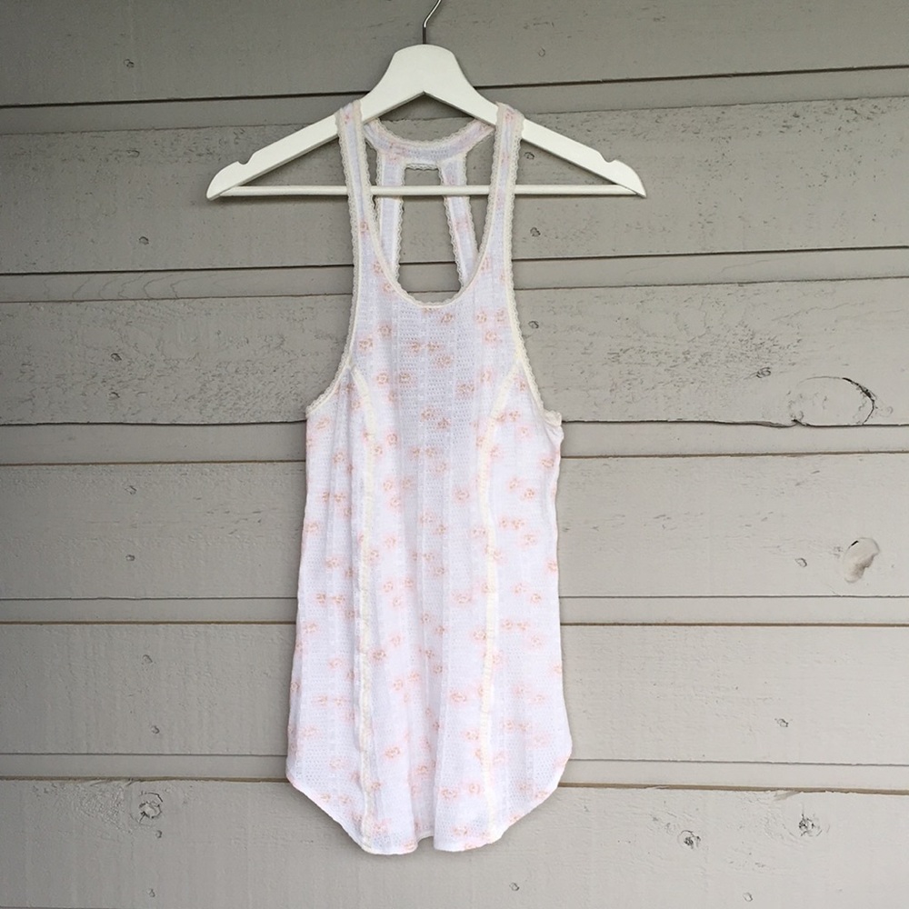FREE PEOPLE INTIMATELY VINTAGE/RARE SOFT SEXY 100% COTTON TANK TOP/CAMISOLE LOOK